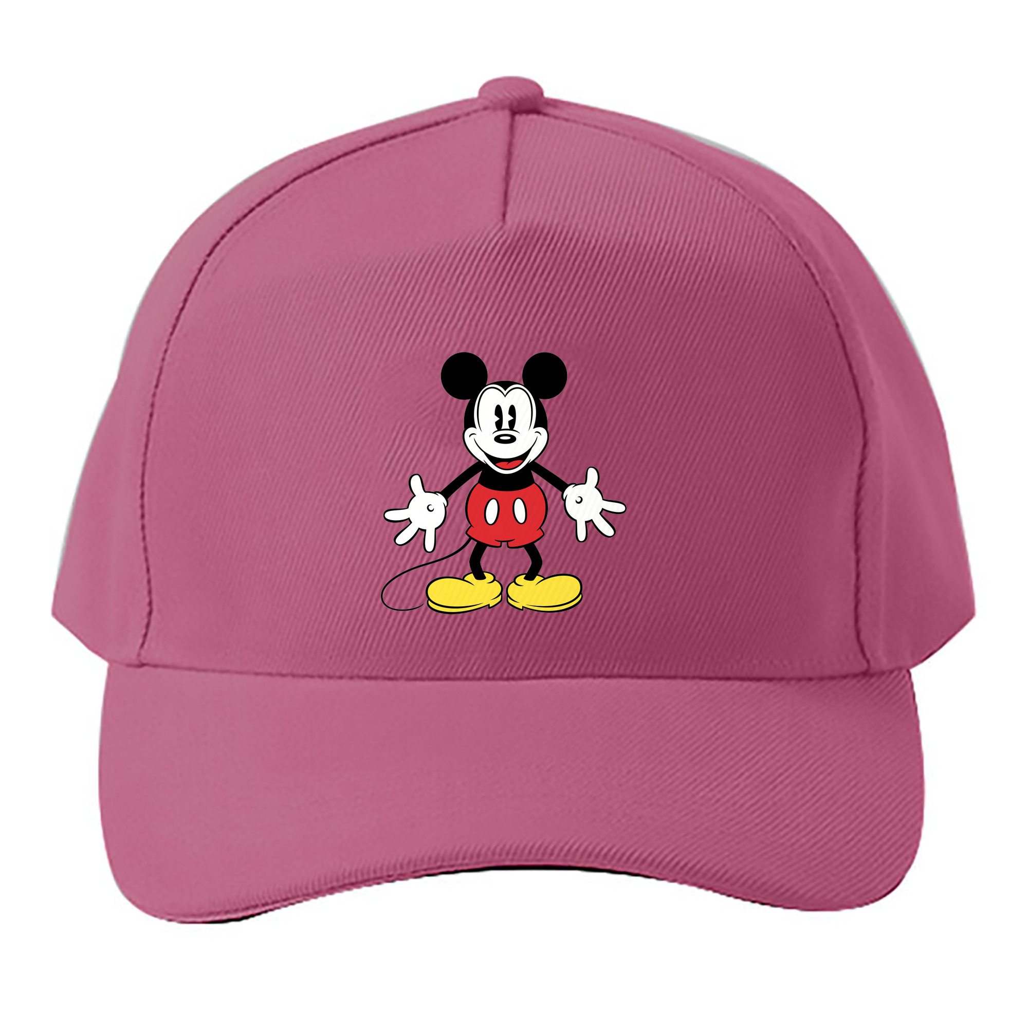 （画像用） ミッキーマウス Mickey Mouse ベースボールキャップ 綿100％ 男女兼用 帽子 スポーツ